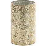 EUROFIRANY SKLENĚNÁ VÁZA MELIA 12X21 CM ZLATÁ – Zbozi.Blesk.cz