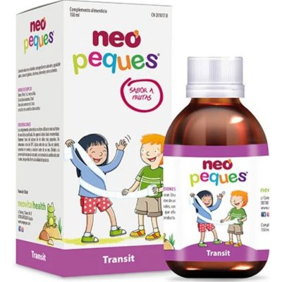 Neo Peques Transit přírodní sirup pro děti na střeva 150 ml – Hledejceny.cz