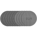 PARKSIDE Sada brusných papírů / Sada brusných mřížek (sada brusných kulatých mřížek, 10dílná) – Sleviste.cz