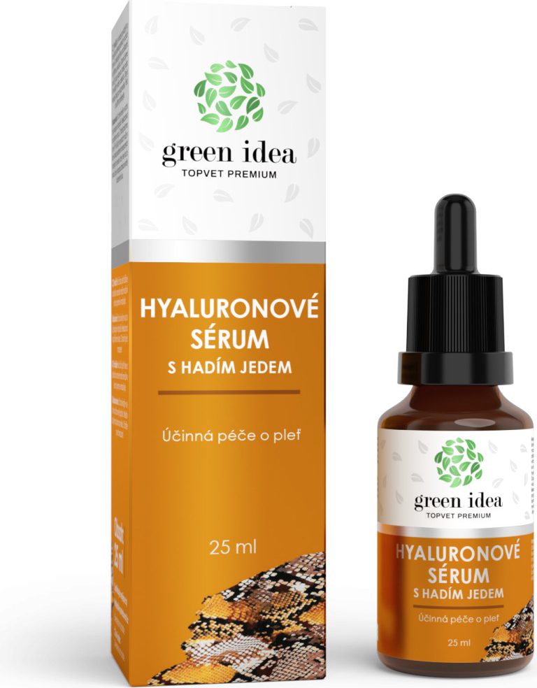 Green Idea Hyaluronové sérum s hadím jedem 25 ml