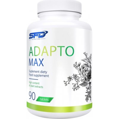 SFD Nutrition Adapto Max adaptogen pro psychickou pohodu 90 tablet – Hledejceny.cz