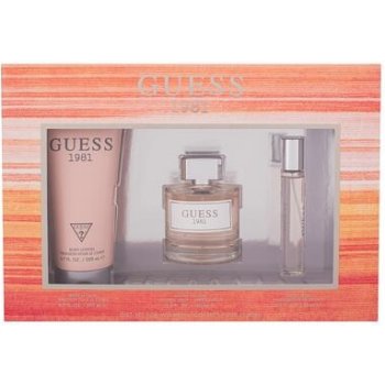 Guess 1981 Women EDT 100 ml + EDT 15 ml + tělové mléko 200 ml dárková sada