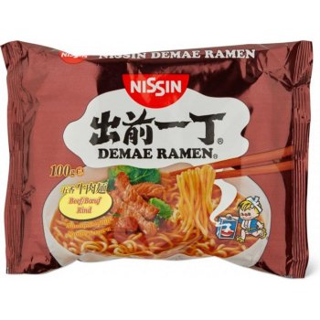 Nissin Demae Ramen inst. nudle s příchutí hovězí 100 g