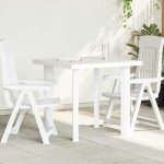 OMAXI 859859 Zahradní stůl bílý 80 x 75 x 72 cm plast – Hledejceny.cz