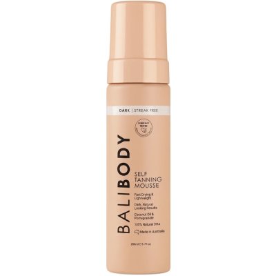 Bali body Self Tan Mousse - Samoopalovací pěna 200 ml – Hledejceny.cz