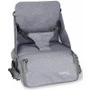 Jídelní židlička Asalvo ANYWHERE booster BAG-GO 2v1 podsedák+taška na kočárek humus grey