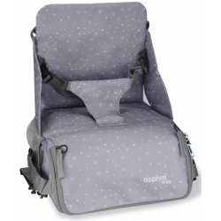 Asalvo ANYWHERE booster BAG-GO 2v1 podsedák+taška na kočárek humus grey