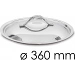 G.Gastro Víko Nerezová ocel AISI 304 38 cm s hitzebeständigem Griffem D9776876 – Zboží Dáma