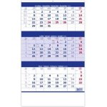 Nástěnný Helma Tříměsíční modrý 2026 – Zboží Dáma