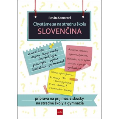 Chystáme sa na strednú školu – slovenčina – príprava na prijímacie skúšky na SŠ a gymnáziá – Zboží Mobilmania