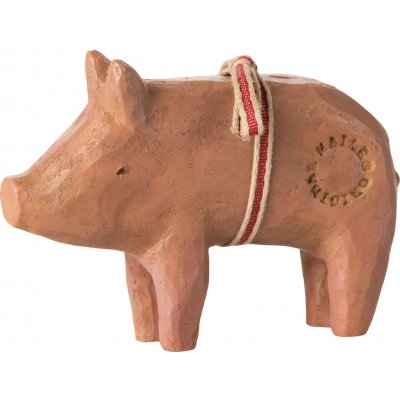 Vánoční ozdoba prasátko se stuhou Pig Medium Maileg – Hledejceny.cz