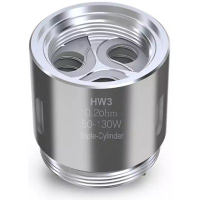 iSmoka-Eleaf HW3 Triple Cylinder žhavicí hlava nerez 0,2ohm – Zbozi.Blesk.cz
