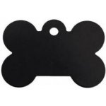 Hi-line Psí známka Kost velká černá 38x26 mm – Hledejceny.cz