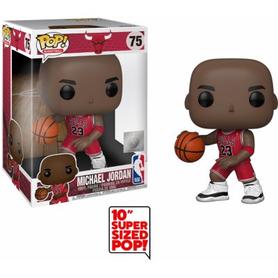 Funko Pop! NBA Bulls Michael Jordan Red Jersey SUPER SIZED 25 cm – Sleviste.cz