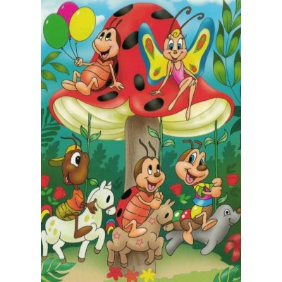 Pohlednice Broučci 2 – Zboží Dáma