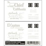 Woodland Scenics propisot na osobní a nákladní vozy Santa Fe DT604 – Zboží Dáma