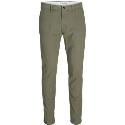 Jack & Jones pánské chinos kalhoty 12243603 khaki – Zboží Dáma