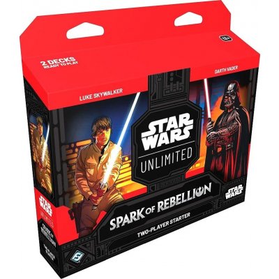 Star Wars: Unlimited Spark of Rebellion Two Player Starter Box – Zbozi.Blesk.cz