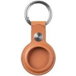 Tactical Beam Leather pro Airtag hnědé – Zboží Mobilmania