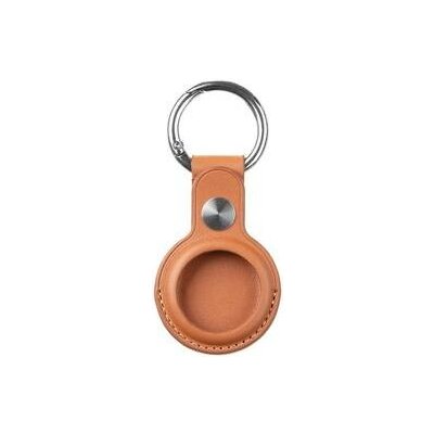 Tactical Beam Leather pro Airtag hnědé – Zboží Mobilmania