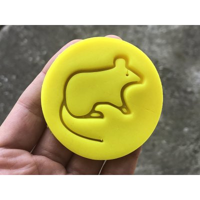 TVOŘÍTKO Myš - razítko Rozměr: 7 cm, + Vykrajovátko: Ano – Hledejceny.cz