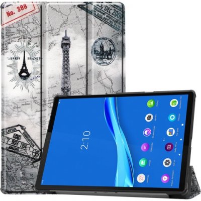 Protemio Art zaklapovací kryt Lenovo Tab M10 Plus TB-X606F / TB-X606L / ZA5T0081CZ / ZA5V0206CZ 20125 eiffel tower – Zbozi.Blesk.cz