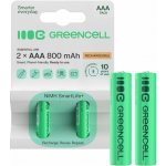 Green Cell AAA 800mAh 2ks GR08 – Zboží Živě