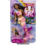 Mattel JDM73 Barbie mořská panna s kouzelnou květinou brunetka – Zboží Dáma