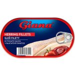 Giana Sleď filety v rajčatové omáčce 170 g – Sleviste.cz