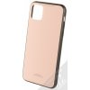 Pouzdro a kryt na mobilní telefon Apple Pouzdro Forcell Glass Apple iPhone 11 Pro Max růžové