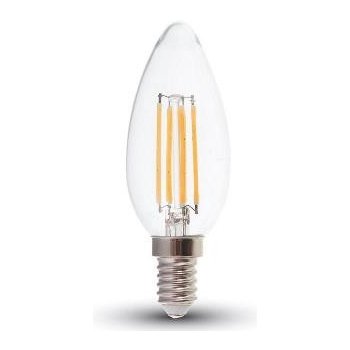 FSL LED žárovka Filament Candle svíčka 4W E14 teplá bílá stmívatelná