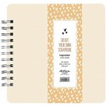 Drasca Album kroužkové Scrapbook Inspiration 20 × 20 cm (250 g/m2, 24 listů) - krémové – Zboží Živě