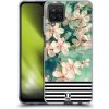 Pouzdro a kryt na mobilní telefon Samsung Pouzdro Head Case Samsung Galaxy A12 MIX FLORAL STRIPES