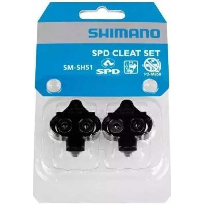 Zarážky Shimano SM-SH51 SPD kufry černé originál – Hledejceny.cz
