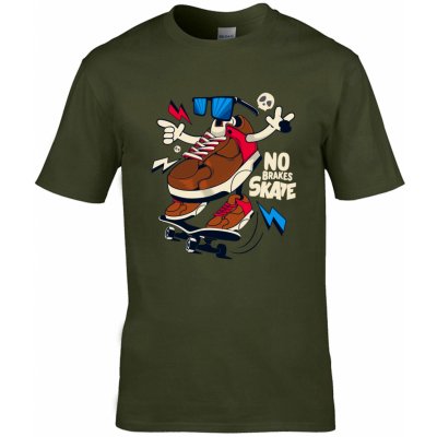 No Brakes Skate Světle zelená – Zboží Dáma