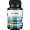 Doplněk stravy Swanson AjiPure L-Serine 500 mg 60 kapslí