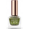 Lak na nehty Herzlack Lak na nehty 15 Free Zelené odstíny 073 Autumn Moss 11 ml