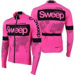 Sweep ELITE CYKLO-D017 s dlouhým rukávem RŮŽOVÝ FLUO – Hledejceny.cz