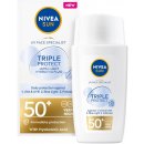 Nivea Sun Triple Protect OF50+ hydratační pleťový krém na opalování 40 ml