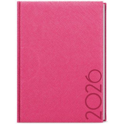 Baloušek David A5 Denní 2025 Tora růžová – Zboží Živě
