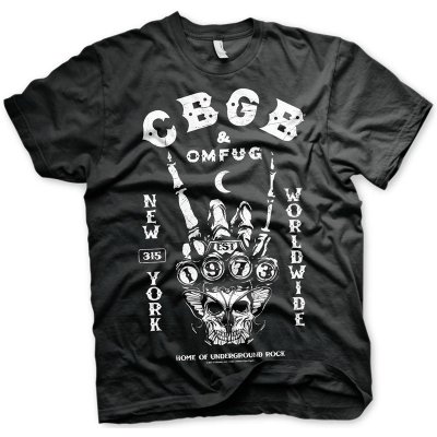 Pánské tričko CBGB New York 315 černá