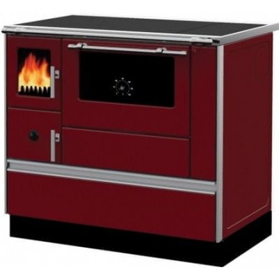 Alfa Plam Dominant 90H ECO*CV-D*CE,na TP, červený, pravý H-B ø 120 mm, 8 kW, (5140123) – Zboží Dáma