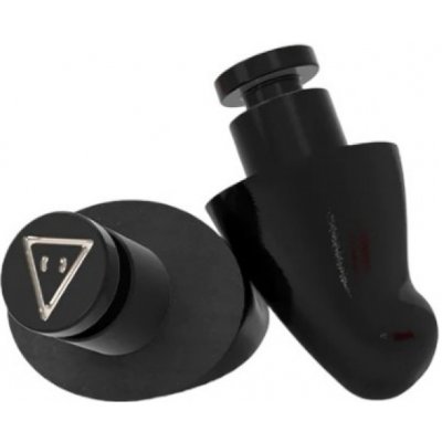 Flare Earshade Aluminium ergonomicky tvarované pěnové špunty Černé