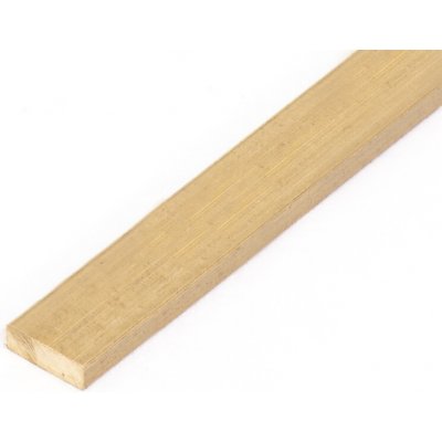 Aeronaut Mosazný plochý profil 8x2x1000mm – Zboží Dáma