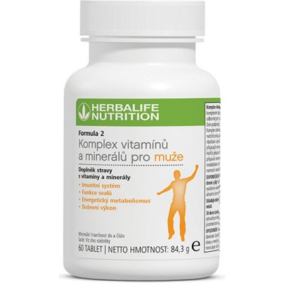 Herbalife Formula 2 Komplex vitamínů a minerálů Pro muže 60 tablet