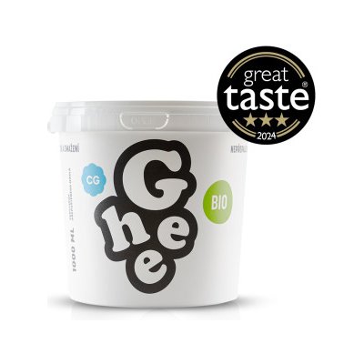 České Ghíčko Ghee přepuštěné máslo BIO 1000 ml – Zboží Dáma