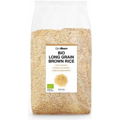 GymBeam Bio Rýže dlouhozrnná natural 0,5 kg – Zboží Mobilmania