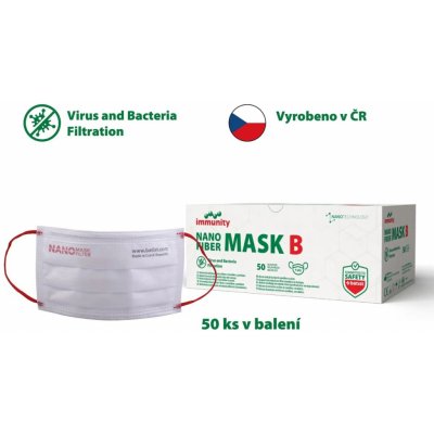 BATIST Nanorouška Nanofiber mask B 50 ks