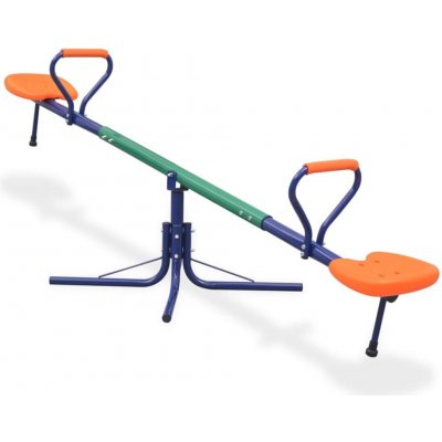 vidaXL Převažovací houpačka s rotací 360 stupňů oranžová – Zboží Dáma