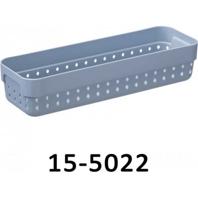 SEOUL Plastový košík 5022 8 x 24 x 5 cm osm barev – Sleviste.cz